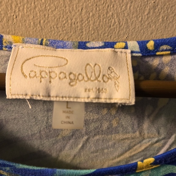 Pappagallo Sleeveless Floral Blouse - Picture 3 of 5